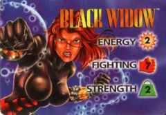 Black Widow 3-Grid Character Card